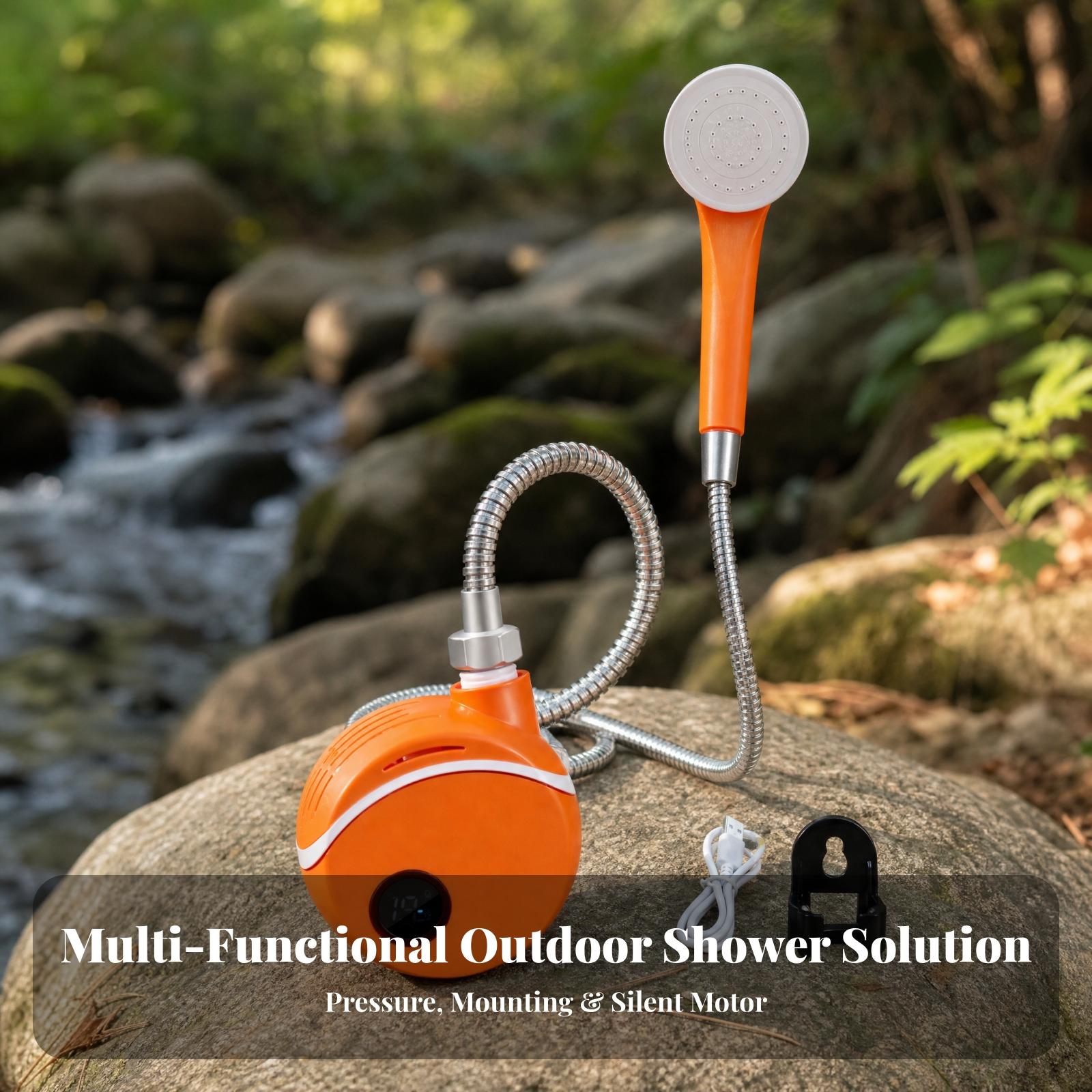 Outdoor Power 'Hose' - Переносной портативный душ для кемпинга с