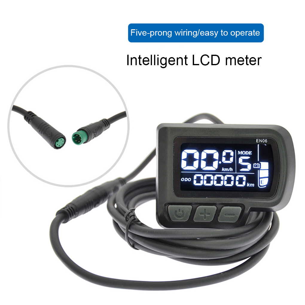 Outdoor Power Meter - EN06 счетчик электрического велосипеда с ЖК-дисплеем,