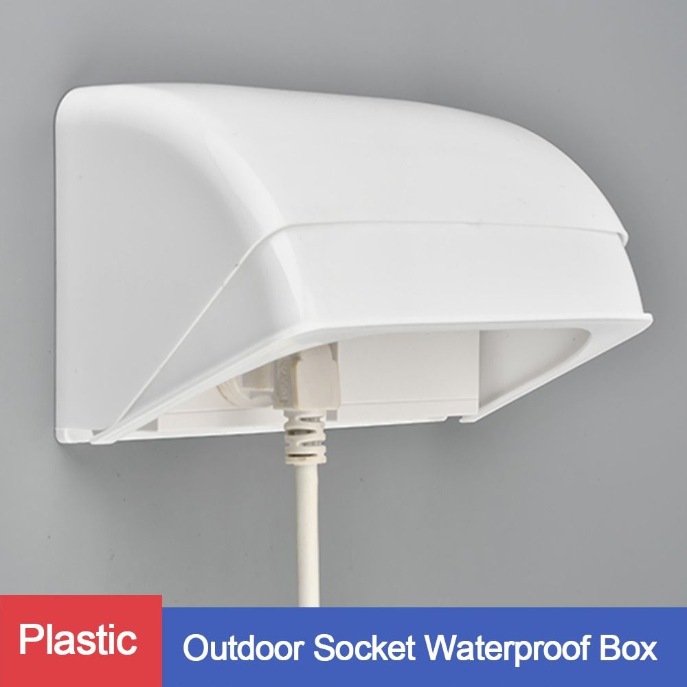 Outdoor Power Box Cover - 1 шт., уличная розетка, водонепроницаемая коробка,