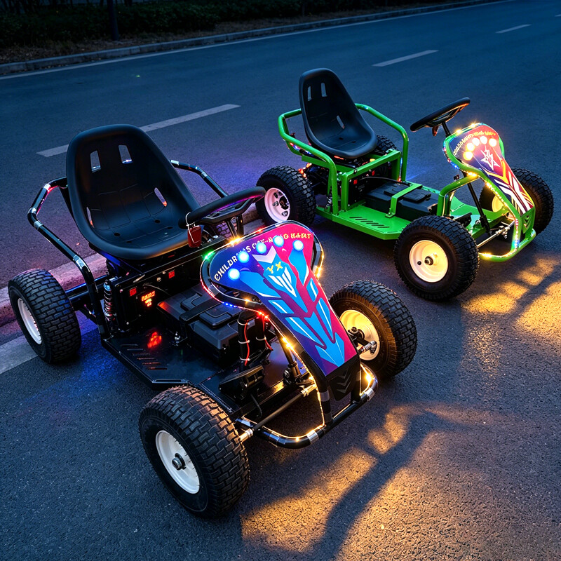 Outdoor Power Wheels - Детский электрический карт, бампер-кар на аккумуляторе,