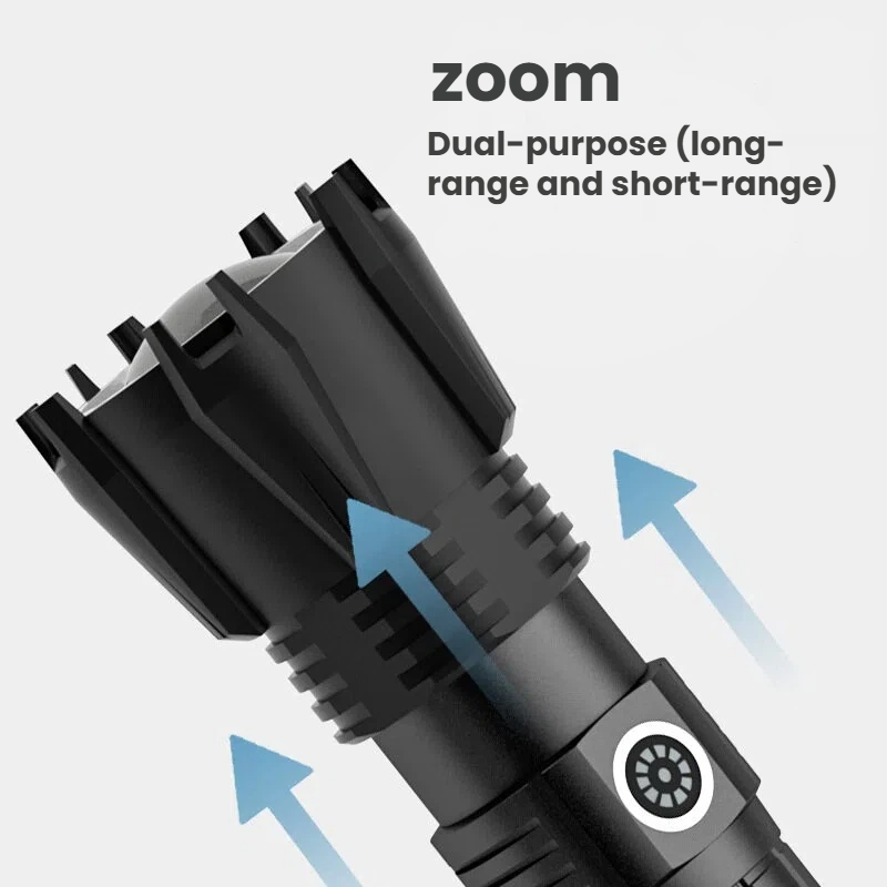 Мощный светодиодный фонарь P90 – обзор и цена Outdoor Power Meter
