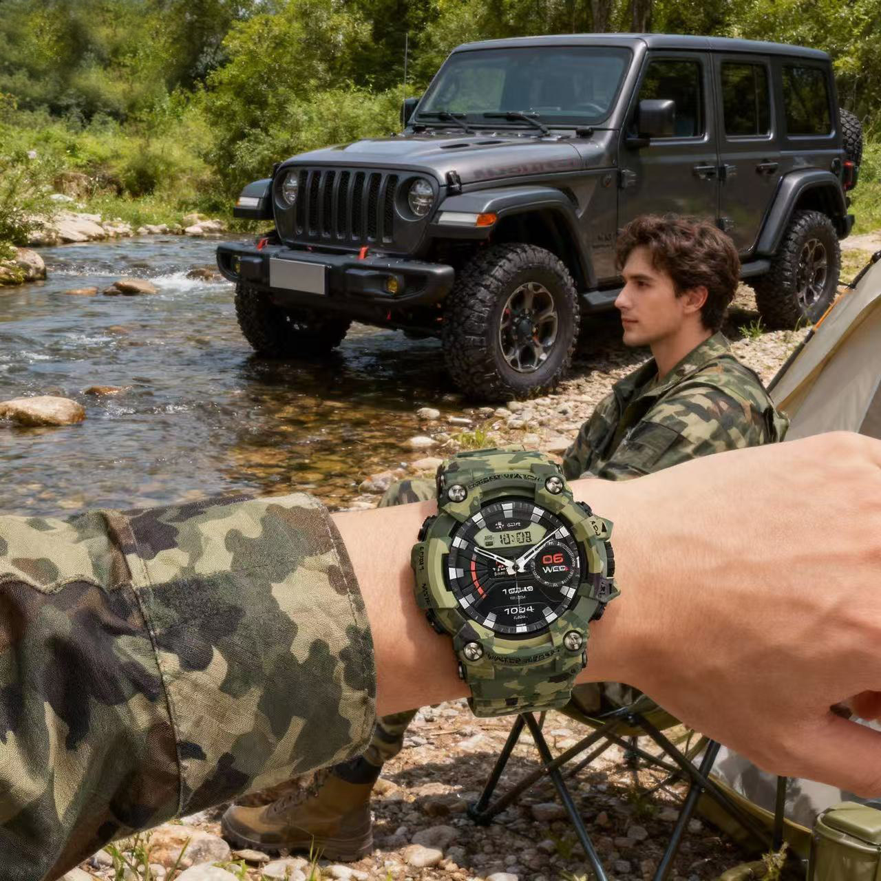 Мужские умные часы для занятий – обзор и цена Outdoor Power Meter