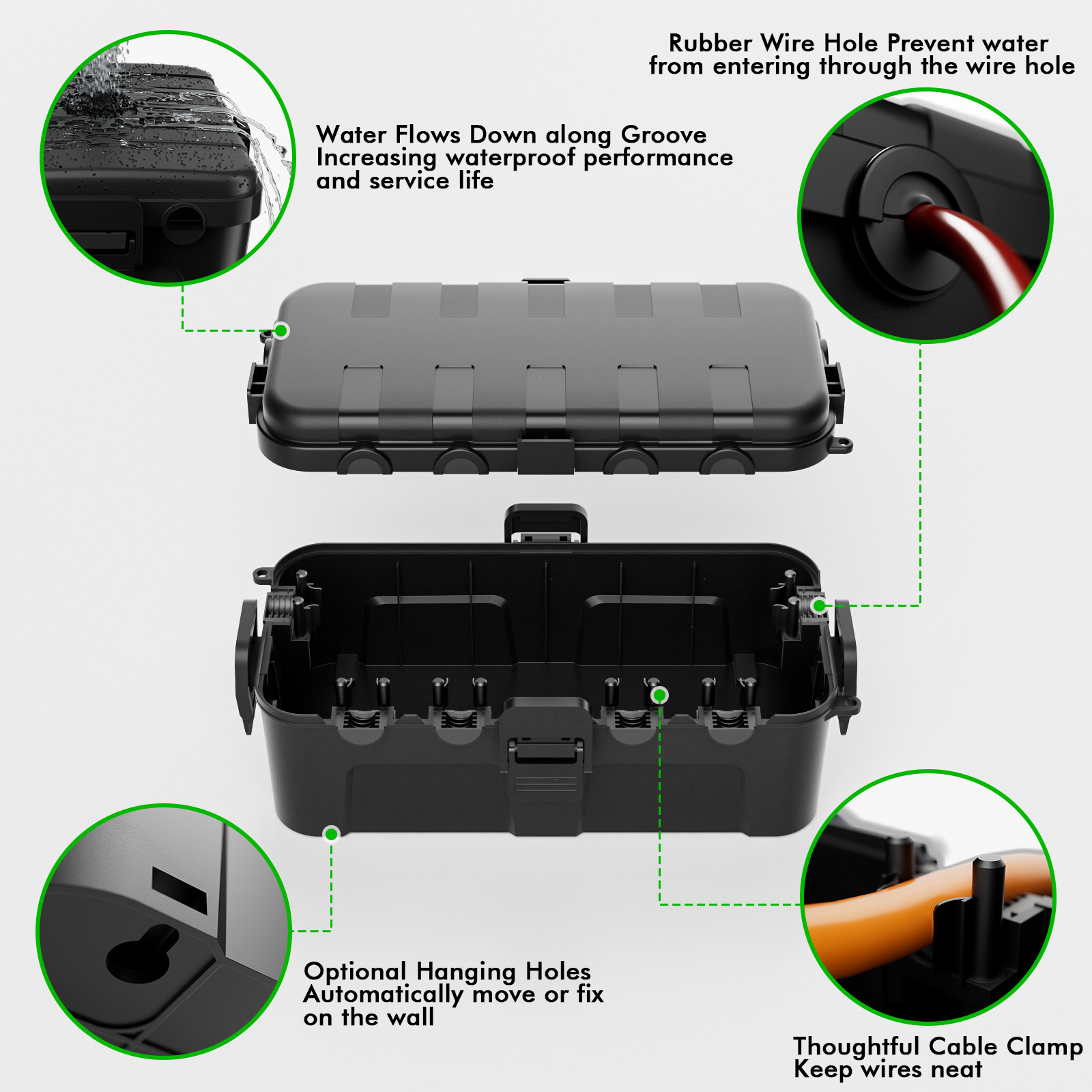 Водонепроницаемая уличная элек – обзор и цена Outdoor Use Power Strip