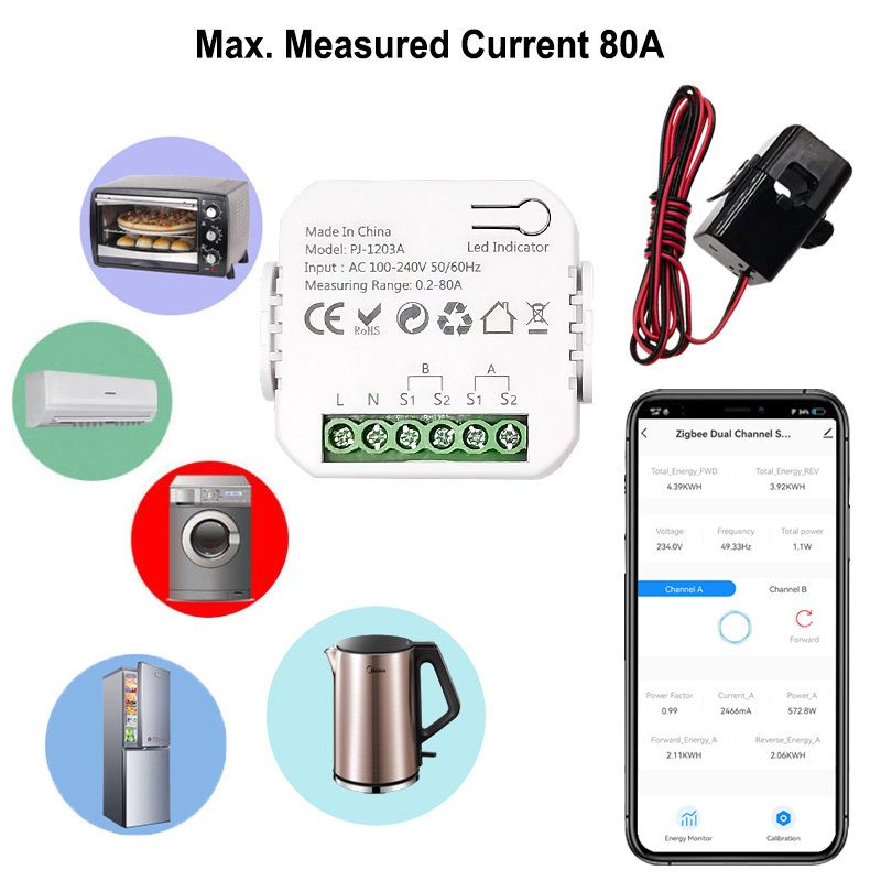 Умный счетчик энергии ZigBee,  – обзор и цена Outdoor Power Meter