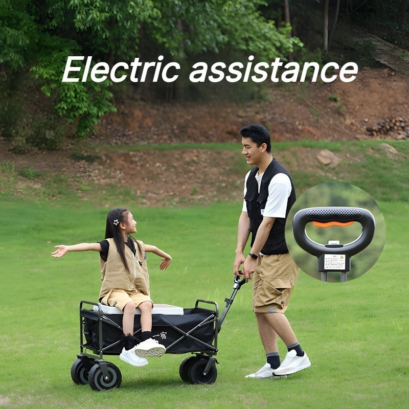 Электрическая складная тележка – обзор и цена Outdoor Power Wheels