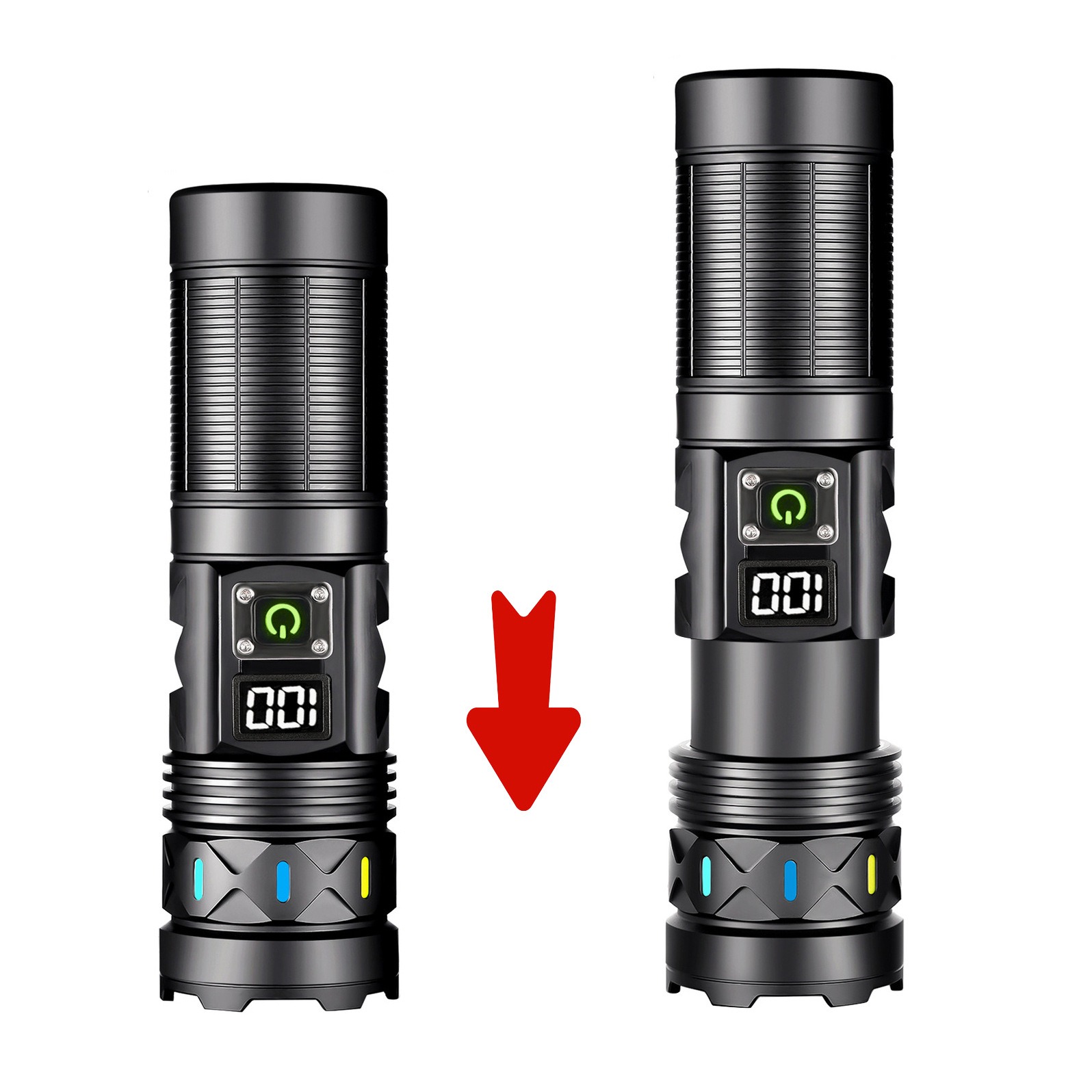 Мощный светодиодный фонарь с т – обзор и цена Outdoor Power Meter
