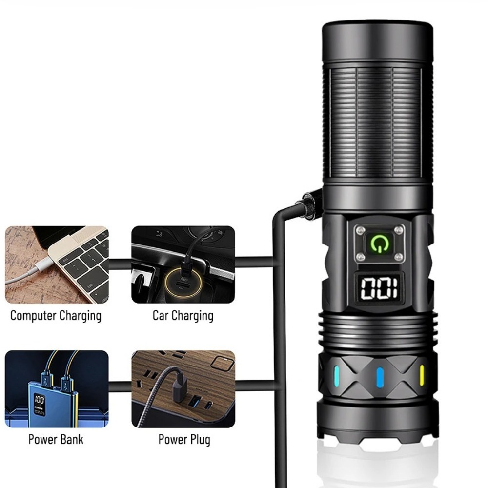 Мощный светодиодный фонарь с т – обзор и цена Outdoor Power Meter